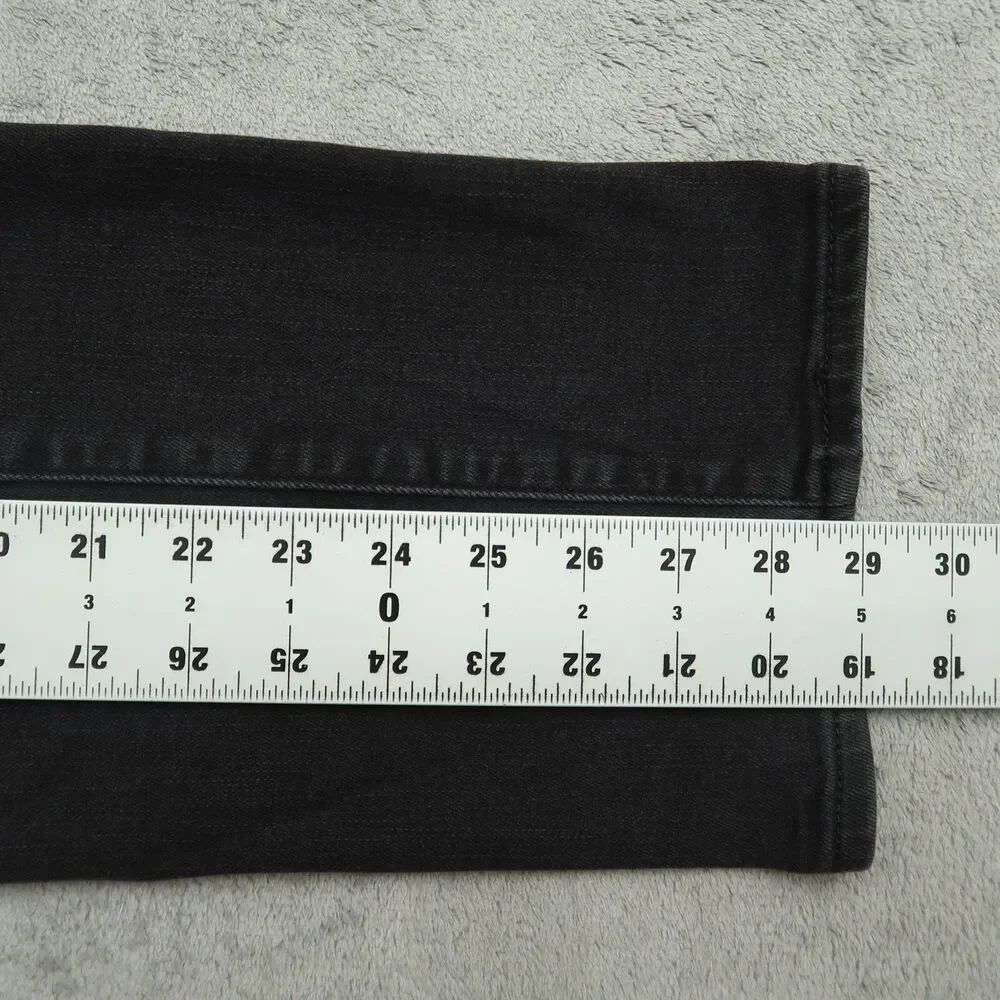 Levi's Jeans Women's Size 16M Gray High-Rise Classic Straight Denim 29